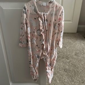 Angel dear cat footie pajamas